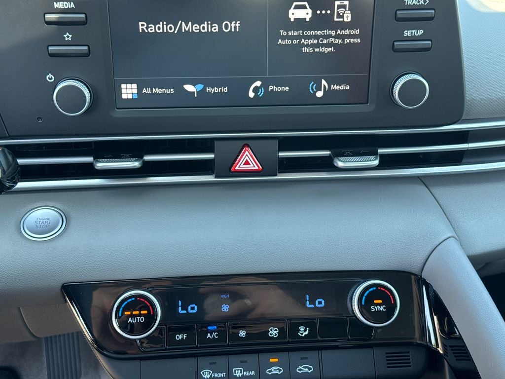 2026 Hyundai Elantra Hybrid Blue
