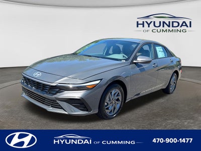 2026 Hyundai Elantra Hybrid Blue