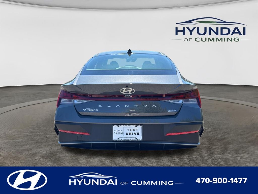 2026 Hyundai Elantra Hybrid Blue