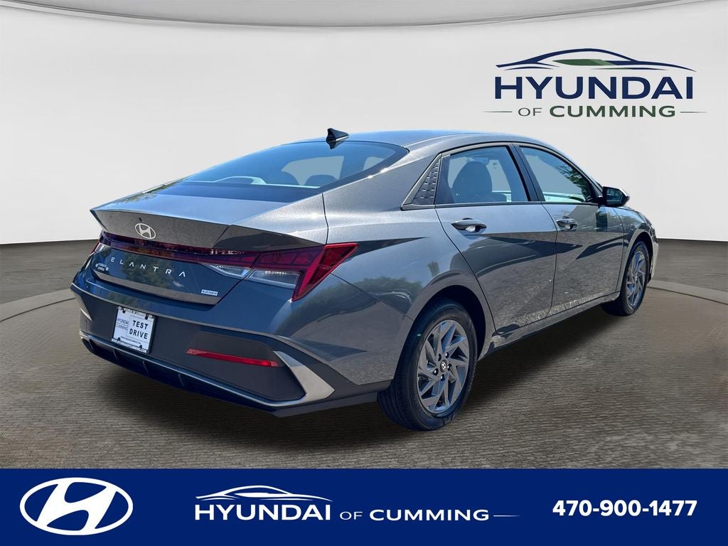 2026 Hyundai Elantra Hybrid Blue