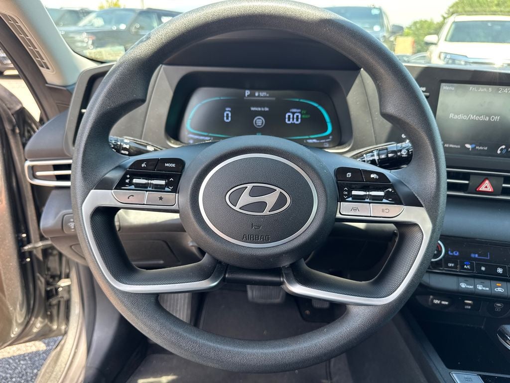 2025 Hyundai Elantra Hybrid Blue