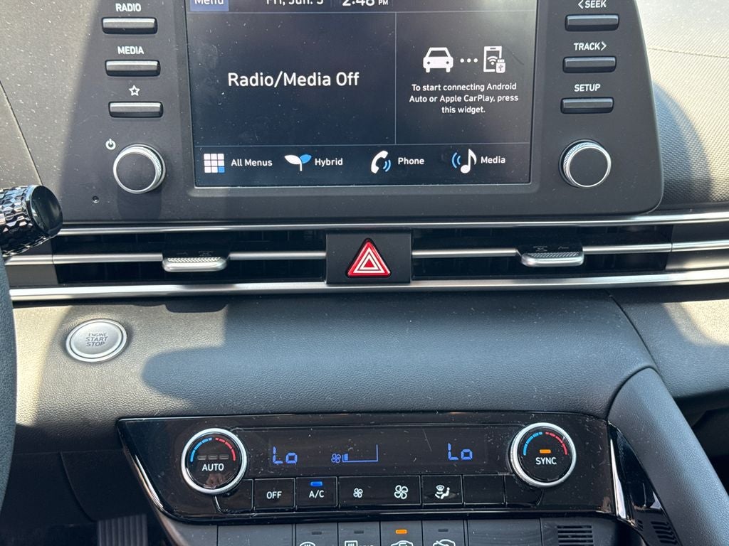 2025 Hyundai Elantra Hybrid Blue