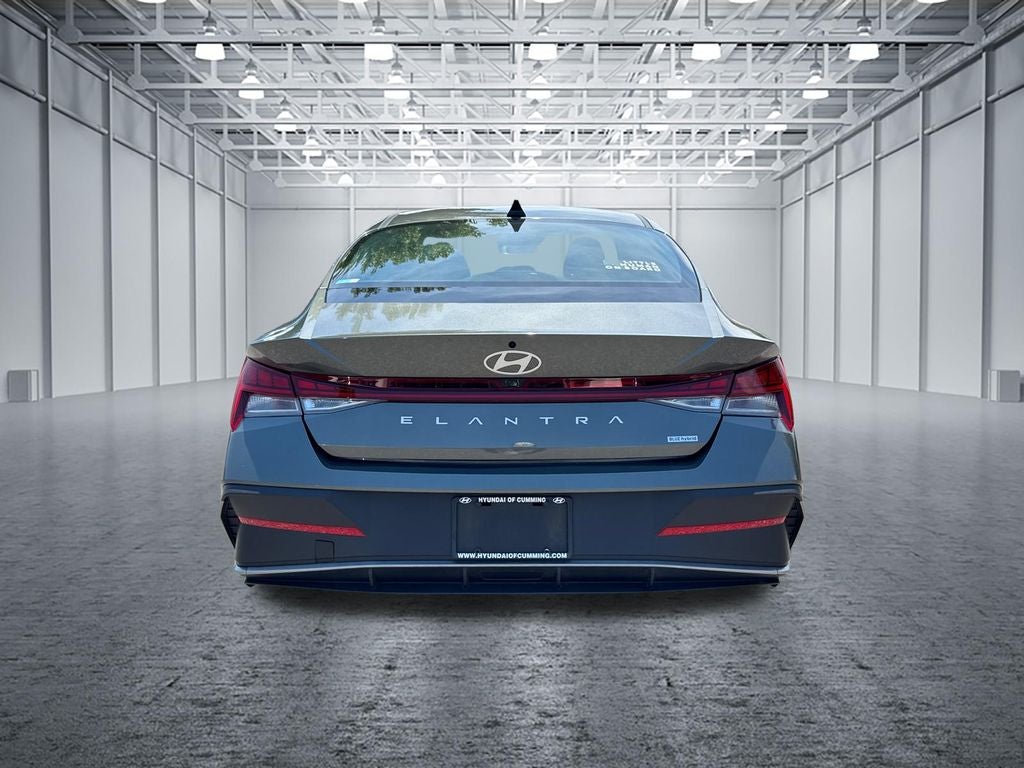 2025 Hyundai Elantra Hybrid Blue