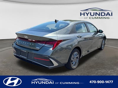 2025 Hyundai Elantra Hybrid Blue