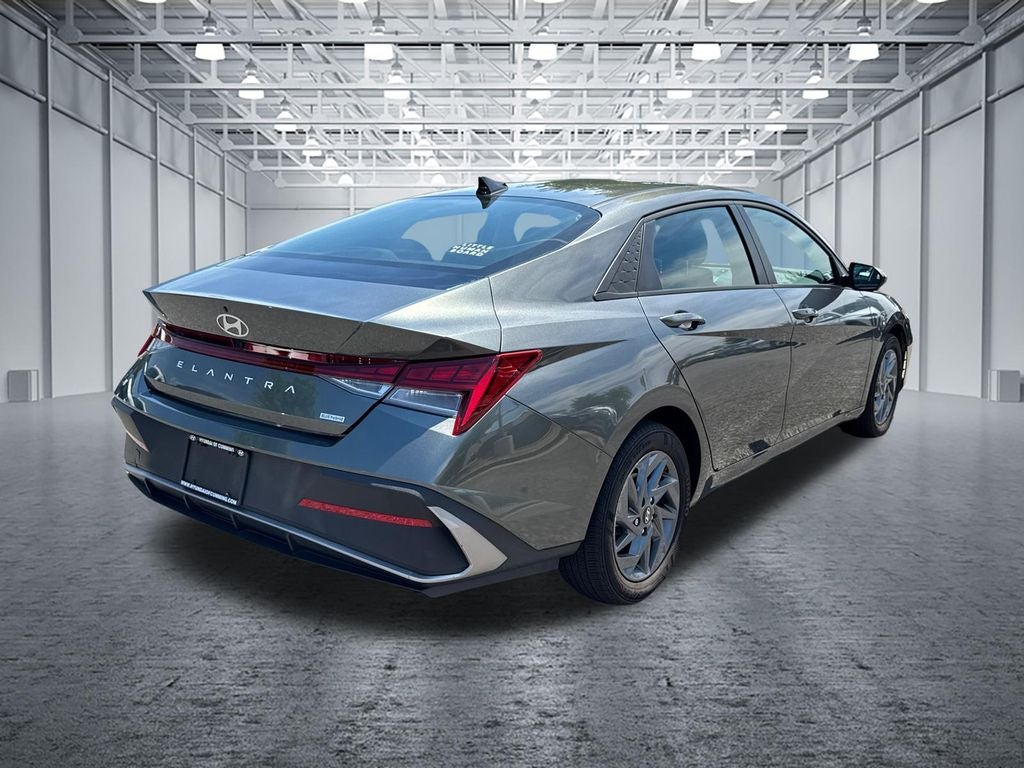 2025 Hyundai Elantra Hybrid Blue