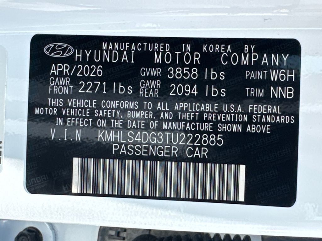 2026 Hyundai Elantra SEL Sport