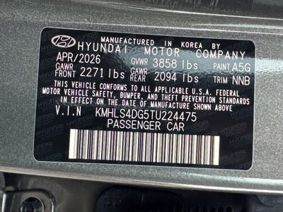 2026 Hyundai Elantra SEL Sport