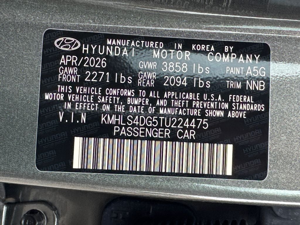 2026 Hyundai Elantra SEL Sport