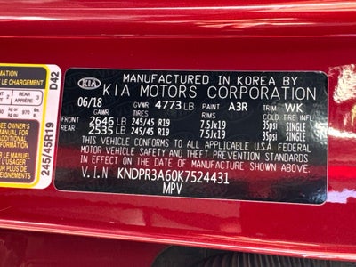 2019 Kia Sportage SX