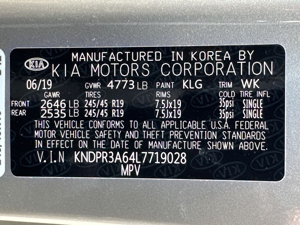 2020 Kia Sportage SX