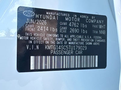 2026 Genesis G70 2.5T