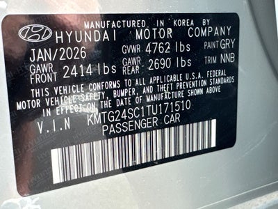 2026 Genesis G70 2.5T PRESTIGE