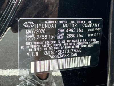 2026 Genesis G70 3.3T SPORT PRESTIGE