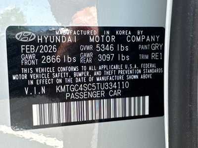 2026 Genesis G80 2.5T