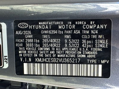 2027 Genesis GV80 2.5T PRESTIGE