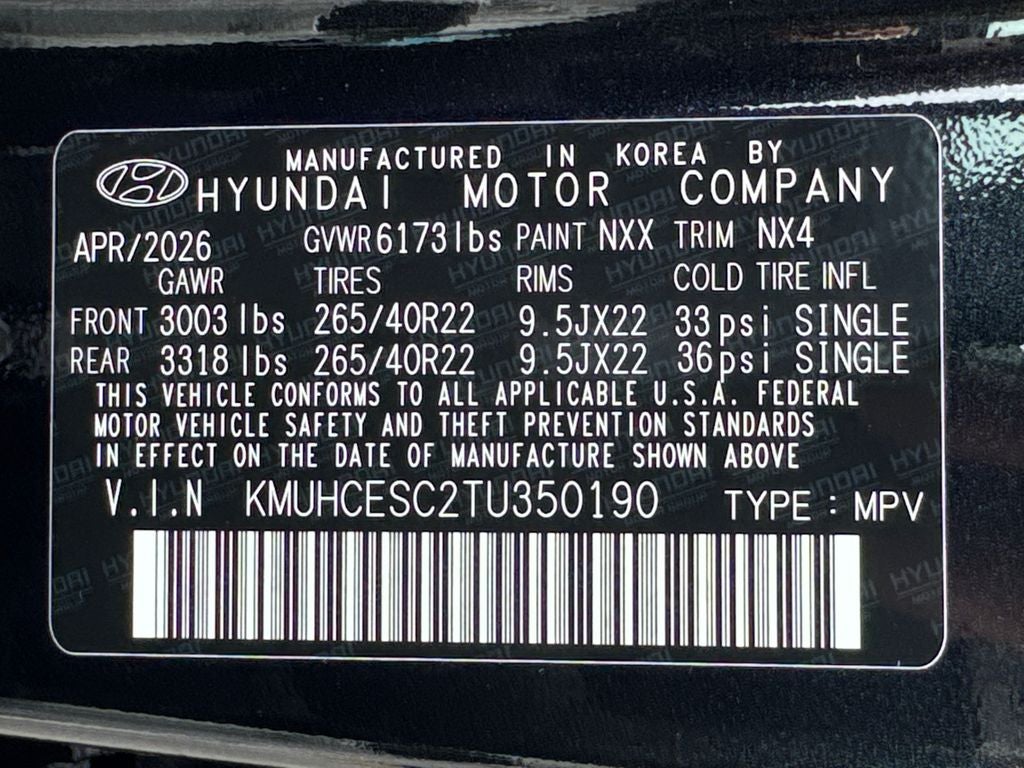 2026 Genesis GV80 3.5T PRESTIGE BLACK