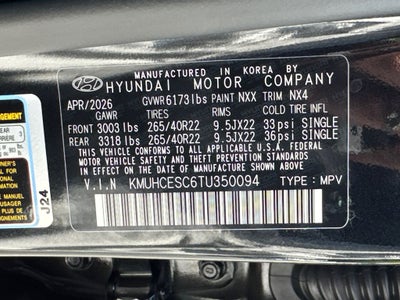 2026 Genesis GV80 2.5T PRESTIGE BLACK
