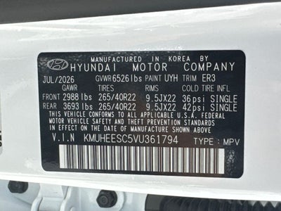 2027 Genesis GV80 3.5T PRESTIGE