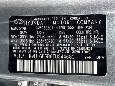 2026 Genesis GV80 2.5T SELECT