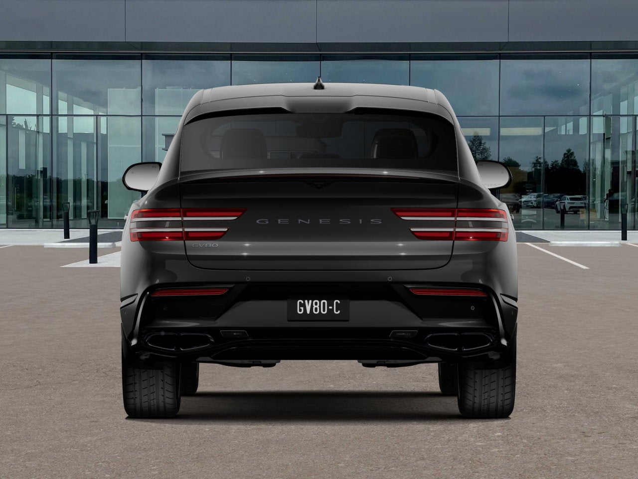 2026 Genesis GV80 Coupe 3.5T E-SC MHEV PRESTIGE BLACK