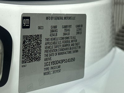 2023 Chevrolet Corvette Stingray 2LT