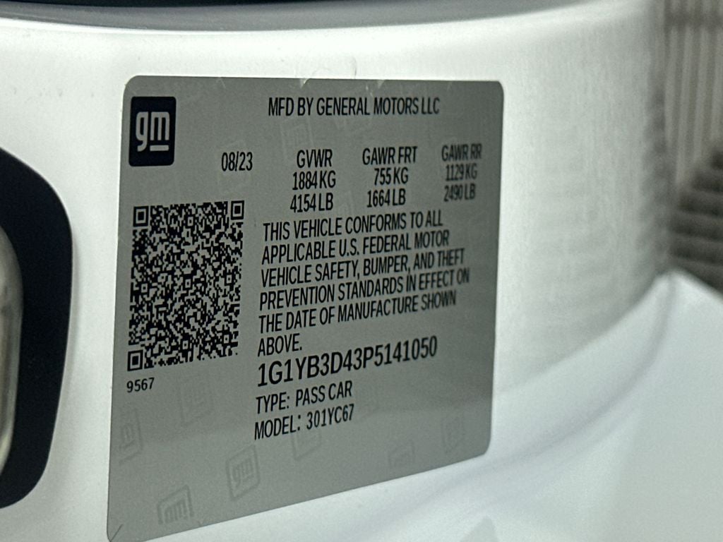 2023 Chevrolet Corvette Stingray 2LT