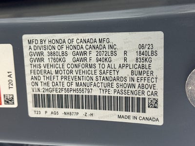 2023 Honda Civic Sport