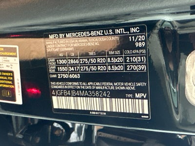 2021 Mercedes-Benz GLE GLE 350
