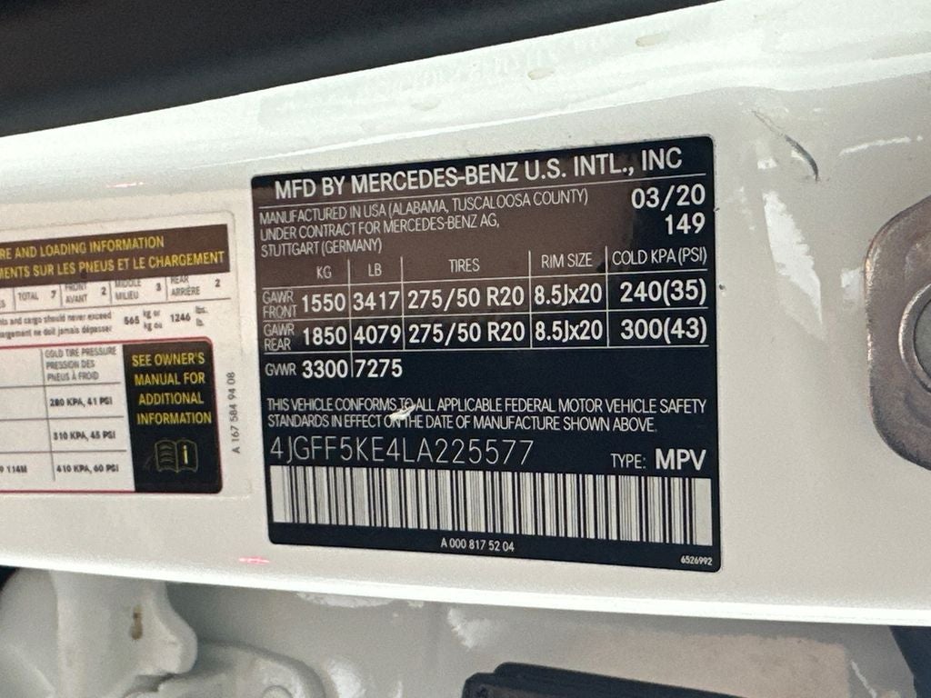 2020 Mercedes-Benz GLS GLS 450 4MATIC®