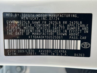 2025 Toyota Camry XSE