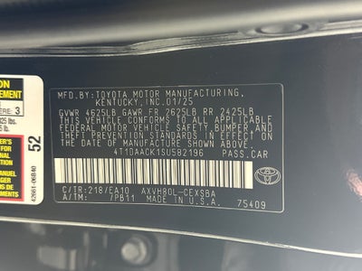 2025 Toyota Camry SE