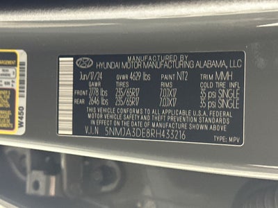 2024 Hyundai Tucson SE