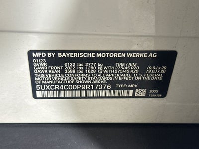 2023 BMW X5 sDrive40i