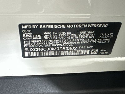 2021 BMW X5 xDrive40i