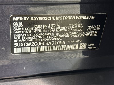 2020 BMW X7 xDrive40i