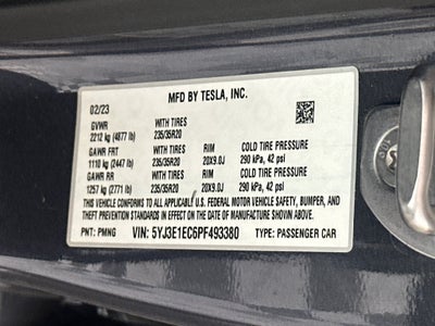 2023 Tesla Model 3 Performance