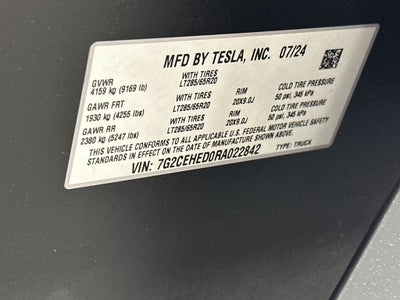 2024 Tesla Cybertruck Base