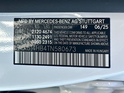 2026 Mercedes-Benz CLA CLA 250 4MATIC®