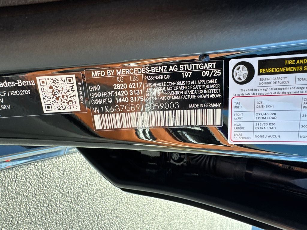 2026 Mercedes-Benz S-Class S 580 4MATIC®