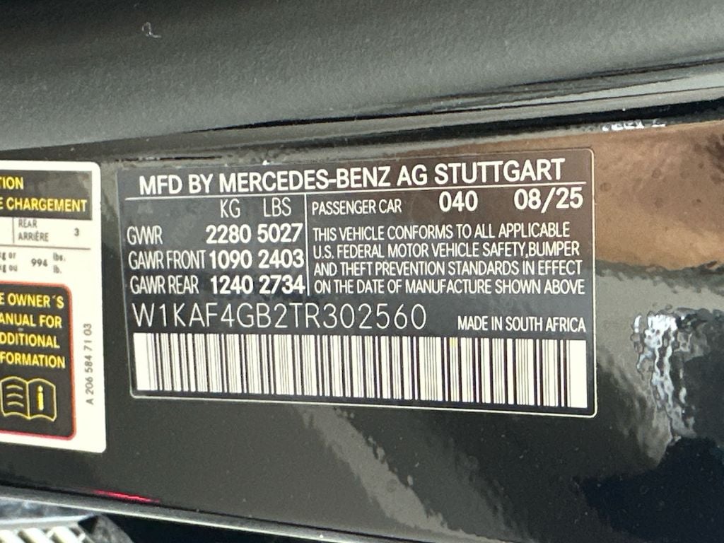 2026 Mercedes-Benz C-Class C 300