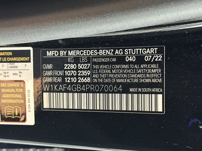 2023 Mercedes-Benz C-Class C 300