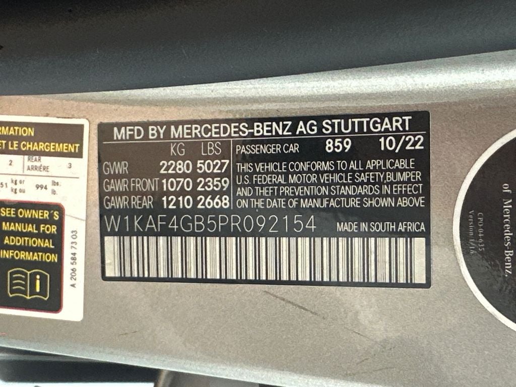 2023 Mercedes-Benz C-Class C 300