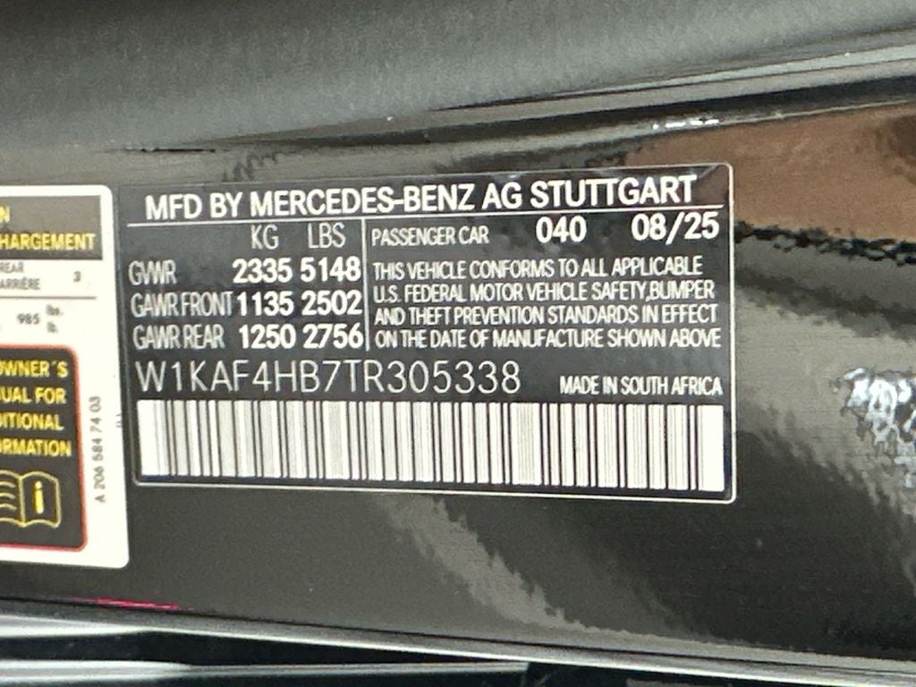 2026 Mercedes-Benz C-Class C 300 4MATIC®