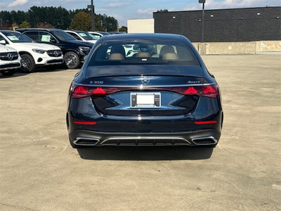 2026 Mercedes-Benz E-Class E 350 4MATIC®