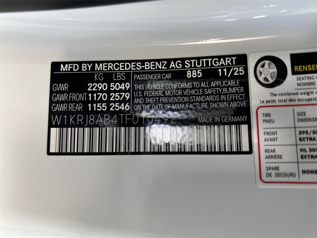 2026 Mercedes-Benz AMG® GT Base 4MATIC®