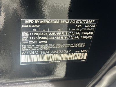 2025 Mercedes-Benz GLB GLB 250 4MATIC®
