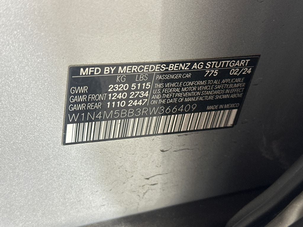 2024 Mercedes-Benz GLB GLB 35 AMG® 4MATIC®