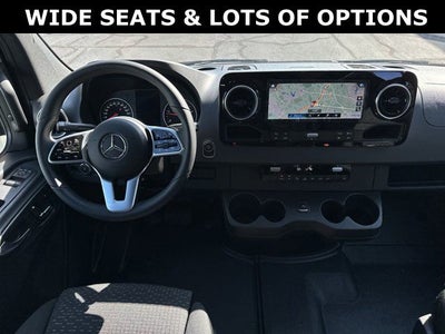 2023 Mercedes-Benz Sprinter 2500 LUXURY 11 SEAT PASSENGER 144 WB