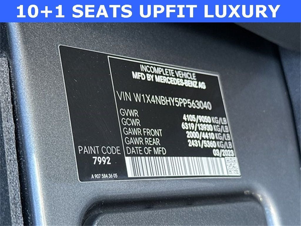 2023 Mercedes-Benz Sprinter 2500 Passenger 144 WB