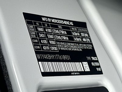 2026 Mercedes-Benz Sprinter 2500 Cargo 144 WB